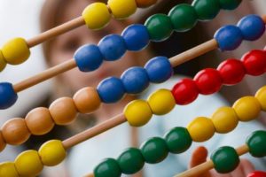 multicolored abacus photography